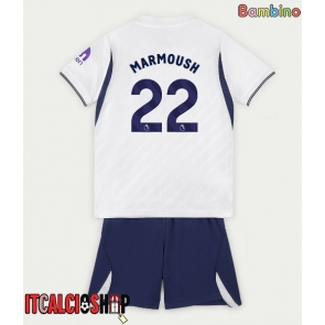 Tottenham Hotspur Omar Marmoush #22 Prima Maglia Bambino 2026-27 Manica Corta (+ Pantaloni corti)